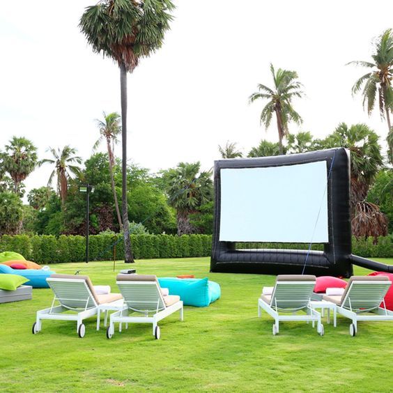 5 Fun Social Distanced Seating Ideas for Your Backyard Movie Party